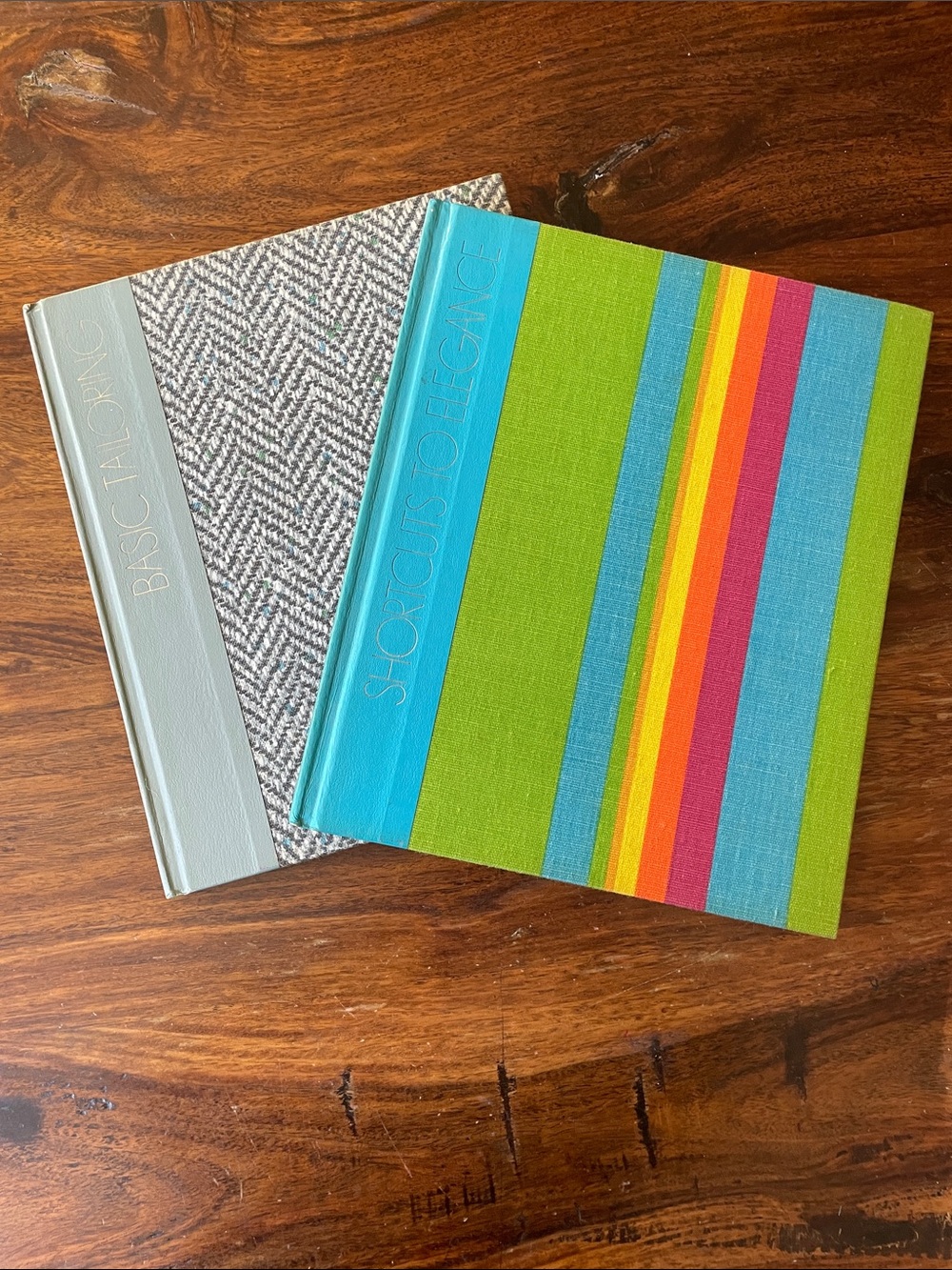 2 ART OF SEWING by Time-Life Books Unique Clothbound HC books Retro Mod MCM 70s